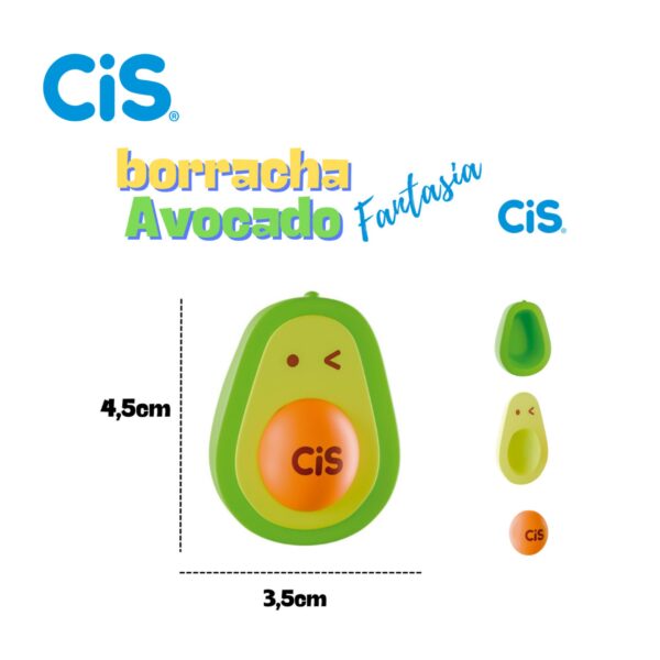 Cis Fantasia Avocado Borracha Escolar - Image 2