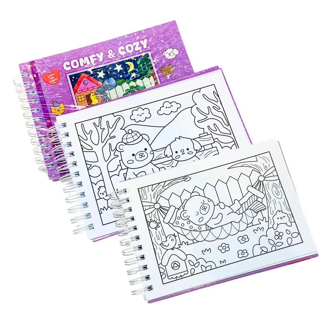 Livro de Colorir Bobbie Goods - Comfy e Cozy - Imagem 3