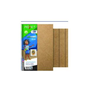 Bloco Ecocores Kraft A3 Ridet 100grs 50Fls