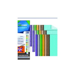Bloco Ecocores Textura Visual 4 Ridet 180grs 36Fls