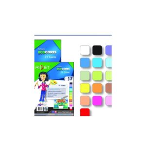 Bloco Ecocores Composê Ridet 24fls 110grs